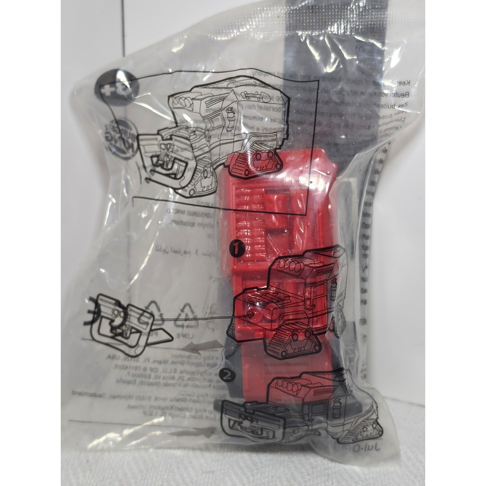 2013 Mattel Matchbox "Frost Fighter" truck from a Burger King kids meal toy